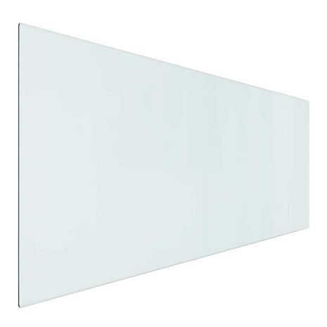 Vuurplaats Glazen Plaat Transparant 120 x 50 cm Glas 2