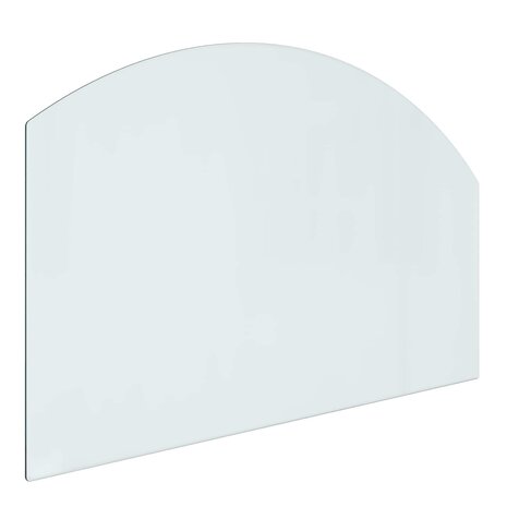 Vuurplaats Glazen Plaat Doorzichtig 80 x 50 cm Glas 2