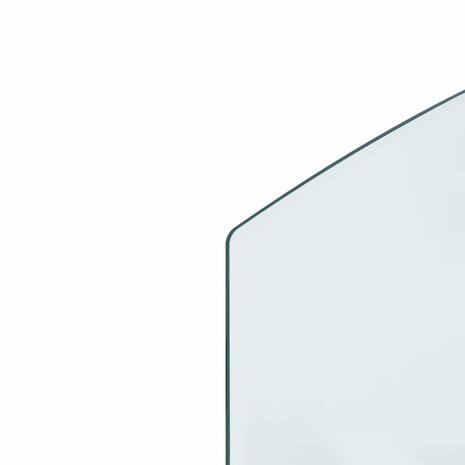 Vuurplaats Glazen Plaat Doorzichtig 100 x 60 cm Glas 6