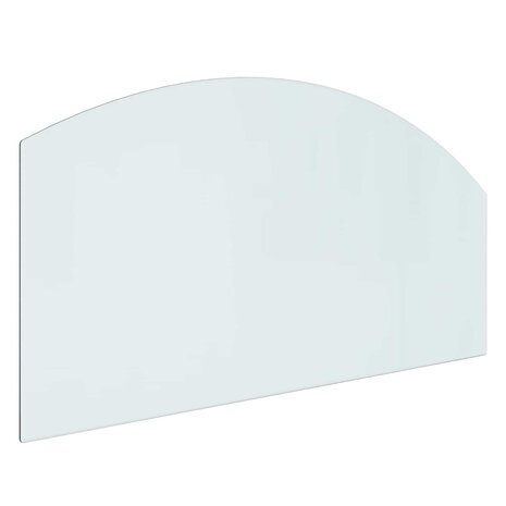 Vuurplaats Glazen Plaat Doorzichtig 100 x 50 cm Glas 2