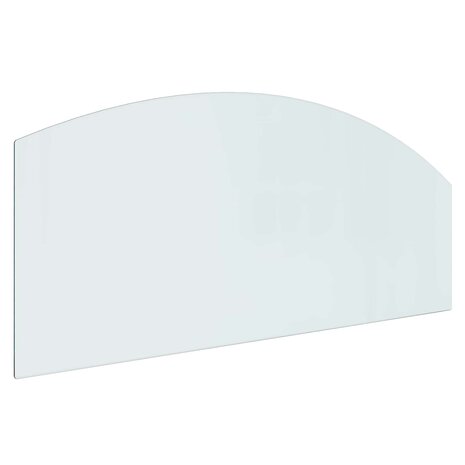 Vuurplaats Glazen Plaat Doorzichtig 120 x 50 cm Glas 2