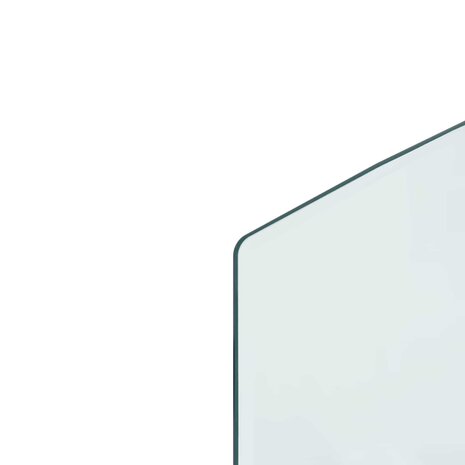Vuurplaats Glazen Plaat Doorzichtig 120 x 60 cm Glas 6