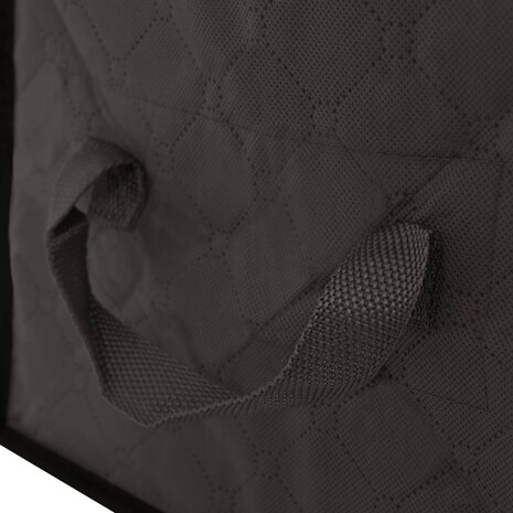 Opbergdoos met Transparante Zijraam 2 st Nonwoven stof 33,6 L 8