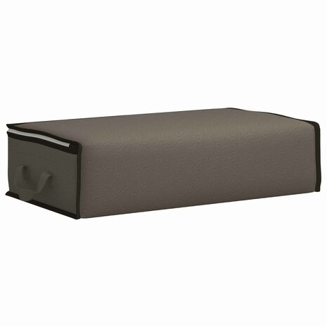 Opbergdoos met Transparante Zijraam 2 st Nonwoven stof 50,4 L 7