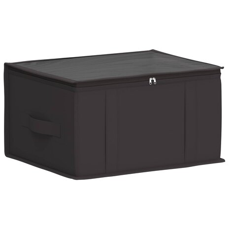Opbergdoos met transparant bovenraam Antracietkleurig 2