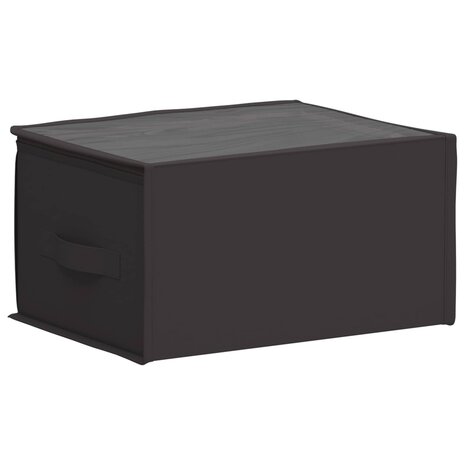 Opbergdoos met transparant bovenraam 2 st Nonwoven stof 33,6 L 7