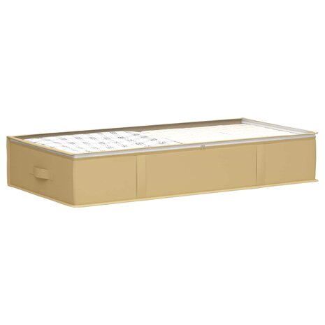 Opbergdoos met transparant bovenraam 2 st Nonwoven stof 90 l 3