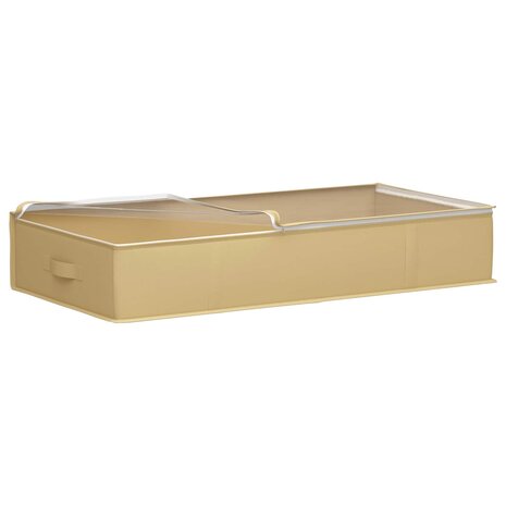 Opbergdoos met transparant bovenraam 2 st Nonwoven stof 90 l 4