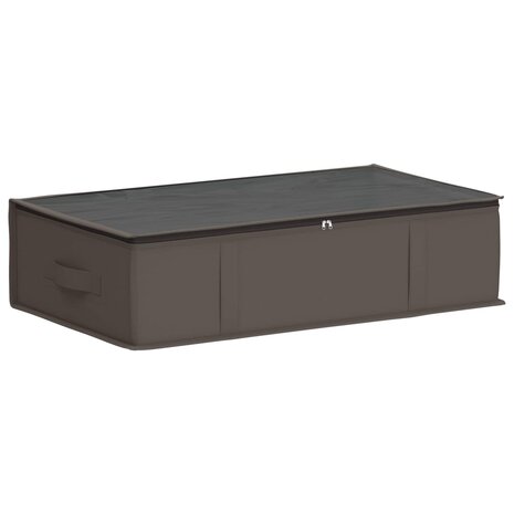 Opbergdoos met transparant bovenraam Grijs 70 x 40 x 18 cm 2