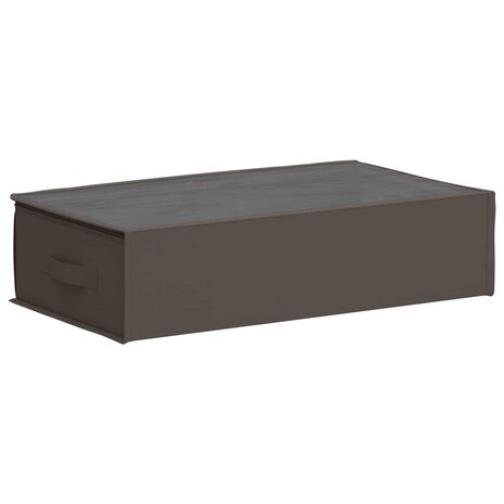 Opbergdoos met transparant bovenraam Grijs 70 x 40 x 18 cm 7