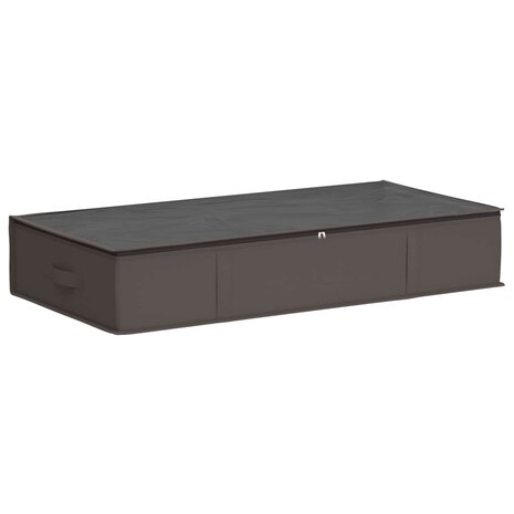 Opbergdoos met transparant bovenraam Grijs 100 x 50 x 18 cm 2