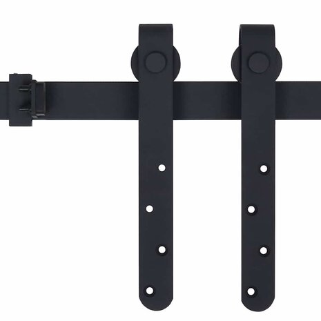 Ophangset voor minischuifdeur 152 cm koolstofstaal 3