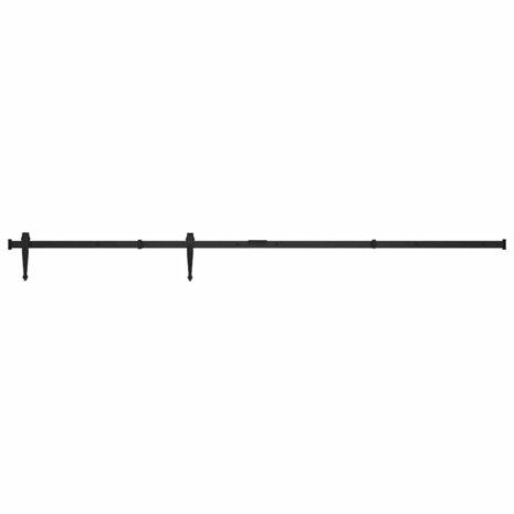 Ophangset voor minischuifdeur 183 cm koolstofstaal 2