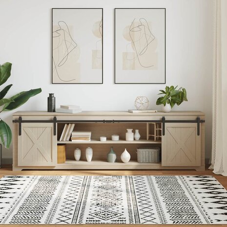 Ophangset voor schuifdeur 213 cm koolstofstaal 3