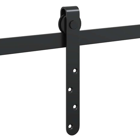 Ophangset voor schuifdeur 213 cm koolstofstaal 9