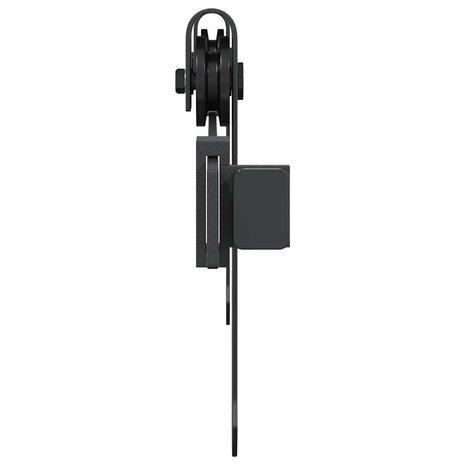 Ophangset voor schuifdeur 244 cm koolstofstaal 6