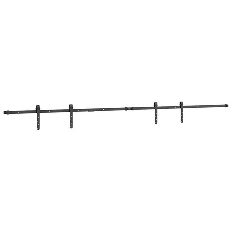 Ophangset voor schuifdeur 244 cm koolstofstaal 5