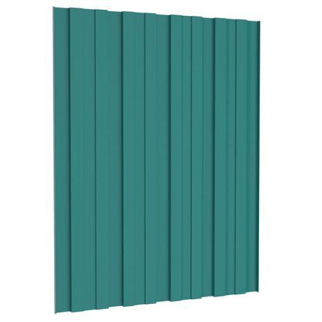 Dakpaneel 36 st Groen 60 x 45 cm Verzinkt staal 5