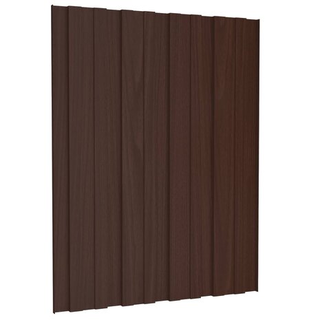 Dakpaneel 36 st Bruin 60 x 45 cm Verzinkt staal 5