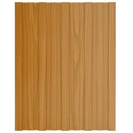 Dakpaneel 12 st Naturel 60 x 45 cm Verzinkt staal 3
