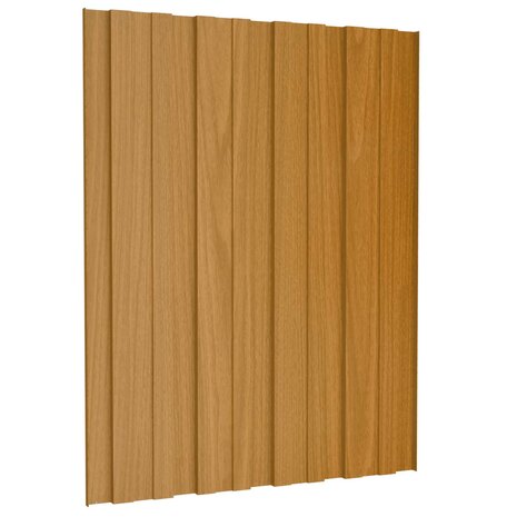 Dakpaneel 12 st Naturel 60 x 45 cm Verzinkt staal 5