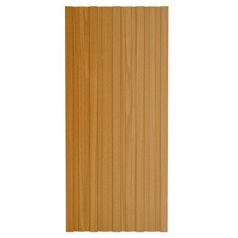 Dakpaneel 12 st Naturel 100 x 45 cm Verzinkt staal 3