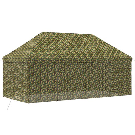 Tent met 4 Zijwanden 2,9 x 5,8 m Leger Camouflage 3