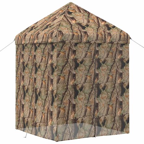 Pop-up Gazebo met 4 Zijwanden 2 x 2 m Bos Camouflage 3