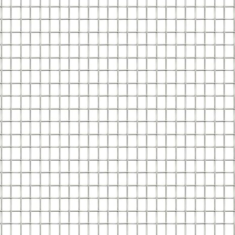 Gaasscherm 20 x 1000 cm 18 mesh Roestvrij staal 304 zilver 6