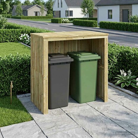 Containerombouw Ge&iuml;mpregneerd grenenhout 1