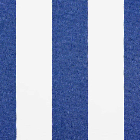 Luifeldoek volant Blauw en Wit 230 x 20 cm Polyester 7