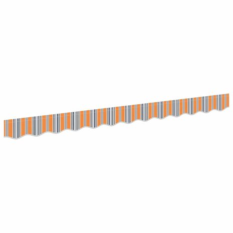 Luifeldoek volant Meerkleurig 230 x 20 cm Polyester 2