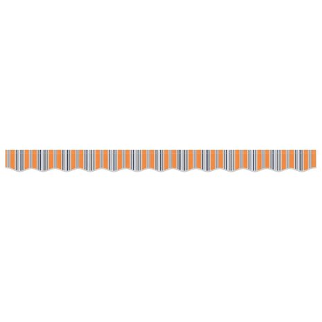 Luifeldoek volant Meerkleurig 230 x 20 cm Polyester 4