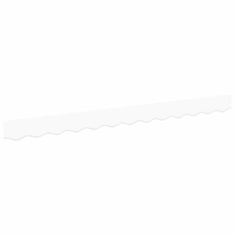 Luifeldoek volant Wit 330 x 20 cm Polyester 2