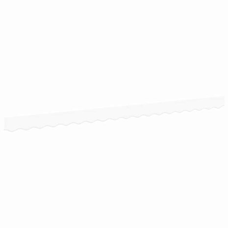 Luifeldoek volant Wit 380 x 20 cm Polyester 2
