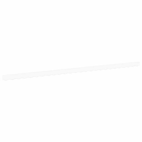 Luifeldoek volant Wit 580 x 20 cm Polyester 2