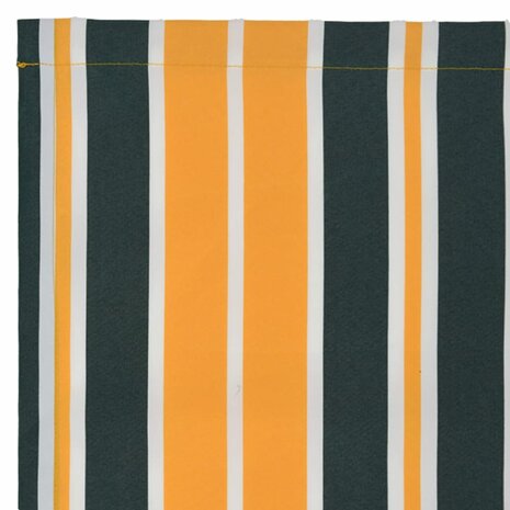 Luifeldoek volant Groen en Geel 280 x 20 cm Polyester 6