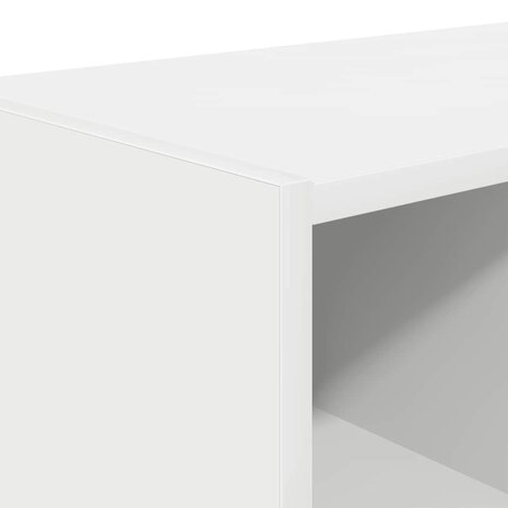 Schoenenrek stapelbaar 89,5x30x40 cm wit 7