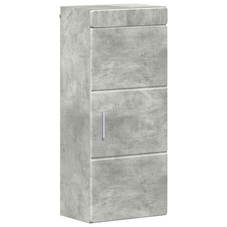 Badkamerwandkast TULUM Beton Grijs 37 x 24,5 x 86 cm 2