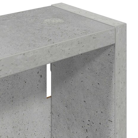 Badkamerwandkast Beton Grijs 20 x 10 x 50 cm 9