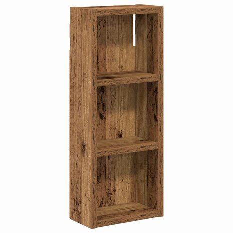 Badkamerwandkast Oudhout 20 x 10 x 50 cm Geconstrueerd hout 2