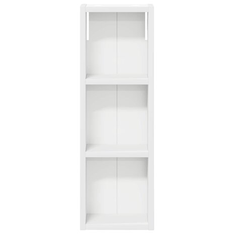 Badkamerwandkast Wit 20 x 10 x 60,5 cm Geconstrueerd hout 6