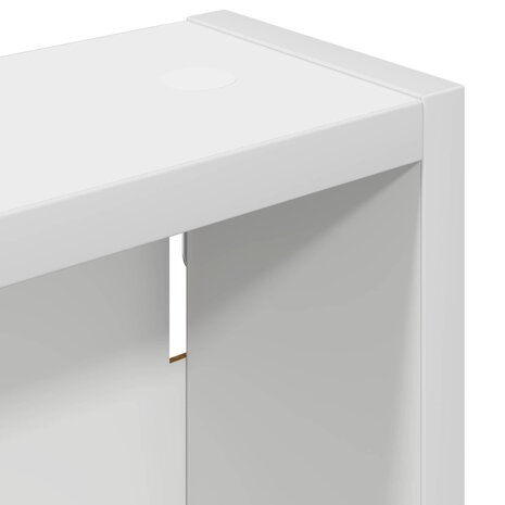 Badkamerwandkast Wit 20 x 10 x 60,5 cm Geconstrueerd hout 9