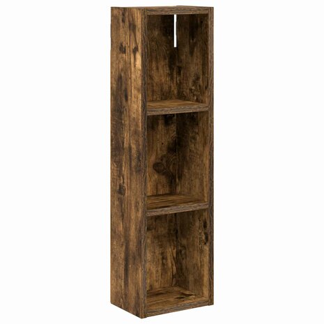 Badkamerwandkast Gerookte Eik 20 x 14 x 70 cm 2