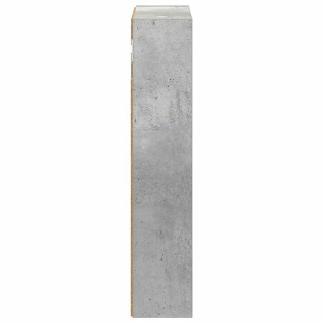 Badkamerwandkast Beton Grijs 30 x 10 x 50 cm 7