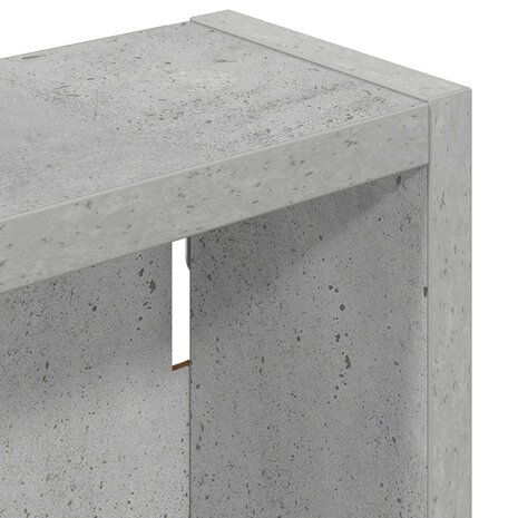 Badkamerwandkast Beton Grijs 30 x 10 x 50 cm 9