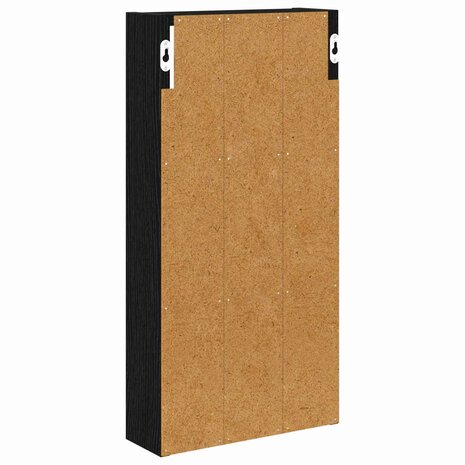 Badkamerwandkast Zwarte Eik 30 x 10 x 60,5 cm 8