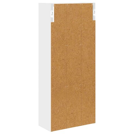 Badkamerwandkast Wit 30 x 14 x 70 cm Geconstrueerd hout 8