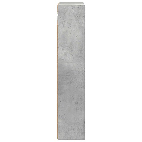 Badkamerwandkast Beton Grijs 30 x 14 x 70 cm 7