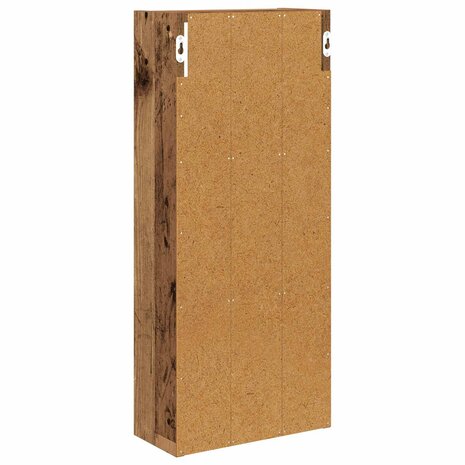 Badkamerwandkast Oudhout 30 x 14 x 70 cm Geconstrueerd hout 8